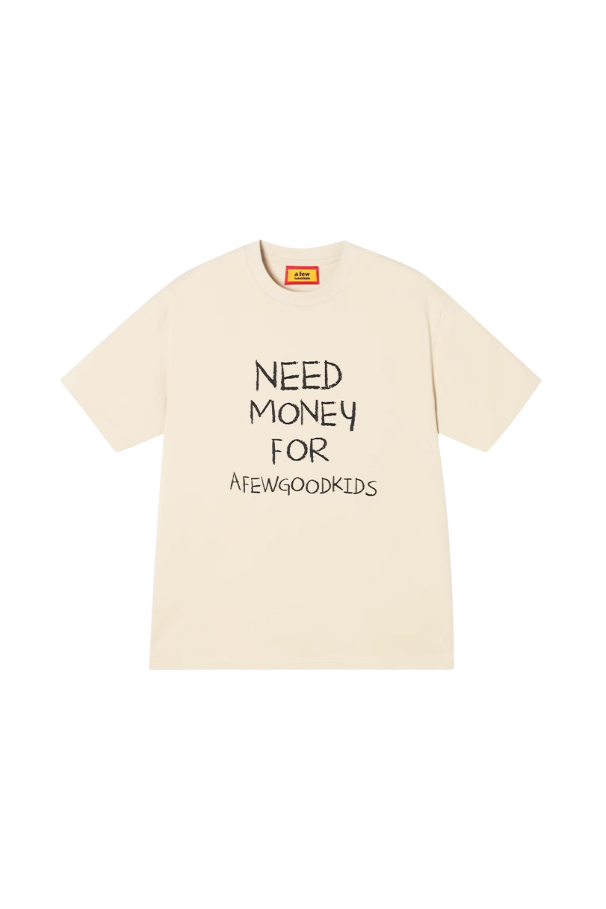 AFGK Need Money Handwritten Font Tee