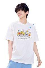 AFGK x Tombania Puppy Angel Embroidery Tee