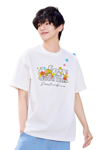 AFGK x Tombania Puppy Angel Embroidery Tee