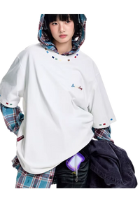 BJHG Embroidery Stitch Tee