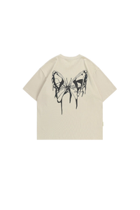 BJHG 3M Reflective Butterfly Embroidery Tee