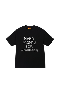 AFGK Need Money Handwritten Font Tee