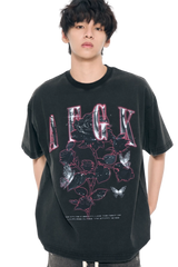 AFGK Metallic Rose Washed Tee