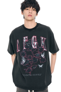AFGK Metallic Rose Washed Tee