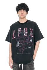 AFGK Metallic Rose Washed Tee