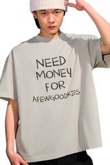 AFGK Need Money Handwritten Font Tee