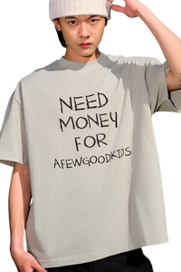 AFGK Need Money Handwritten Font Tee