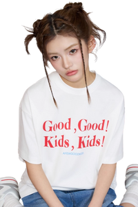 AFGK Good Kids Slogan MaSiWei Design Tee