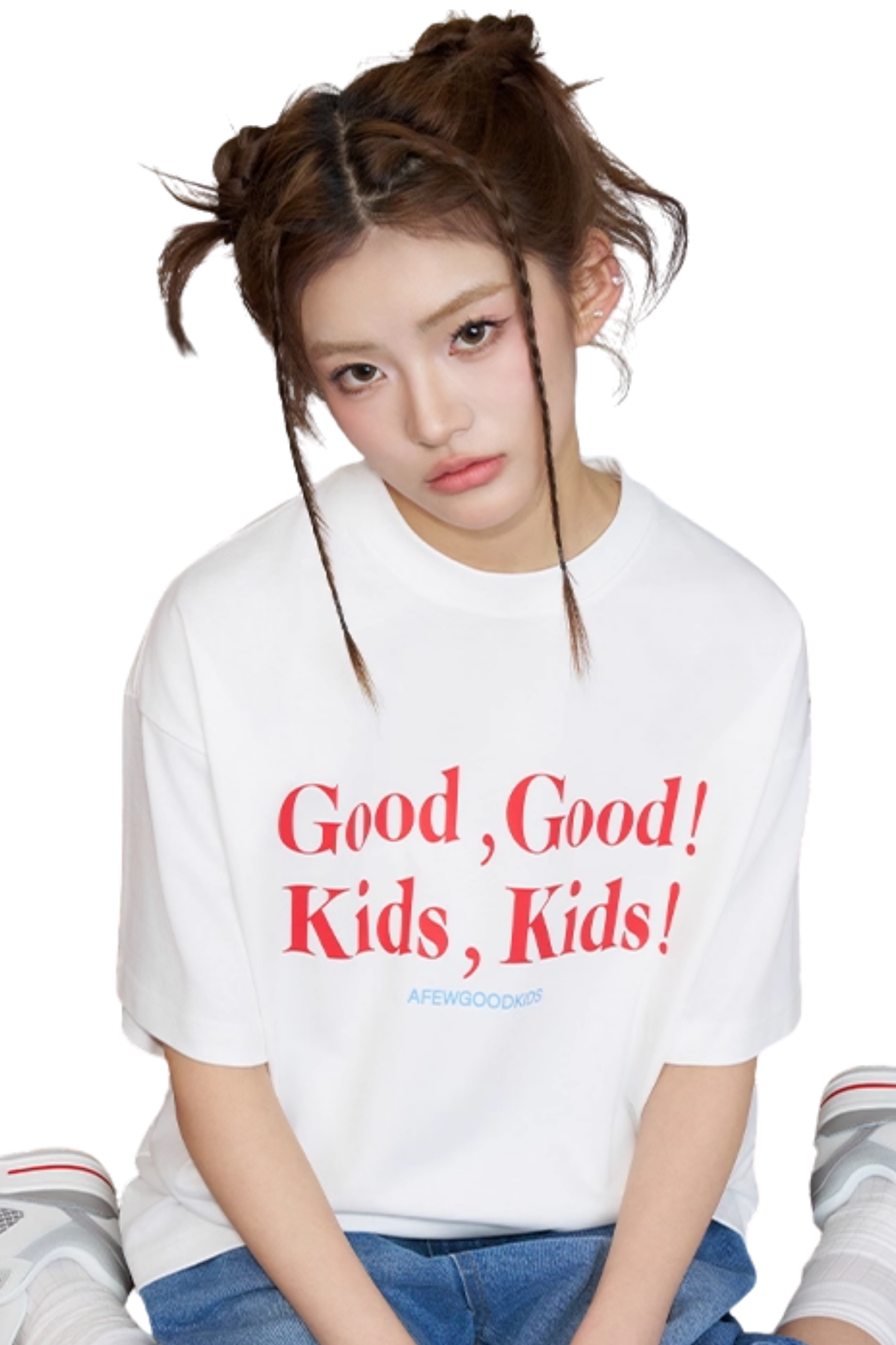 AFGK Good Kids Slogan MaSiWei Design Tee
