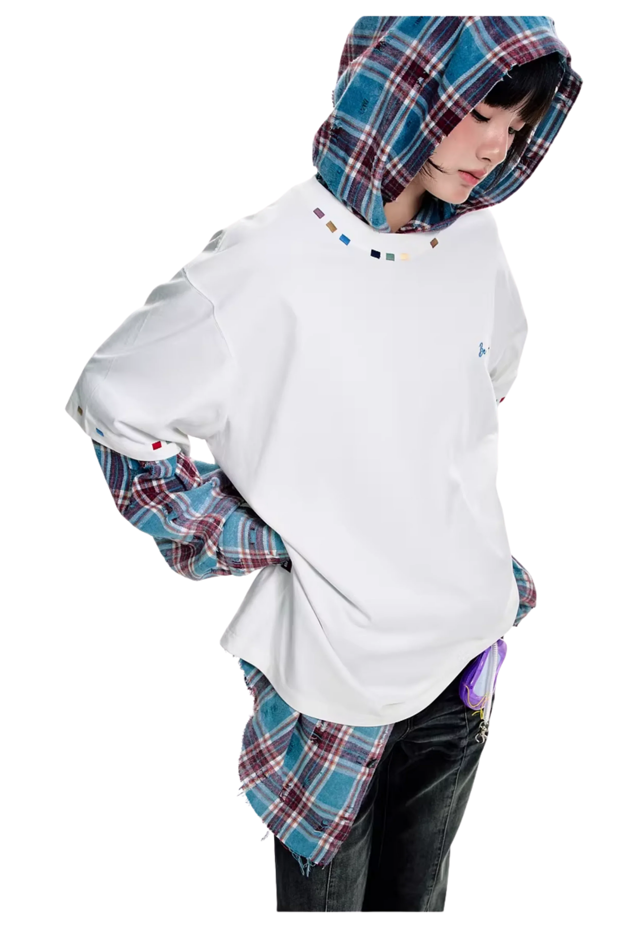 BJHG Embroidery Stitch Tee