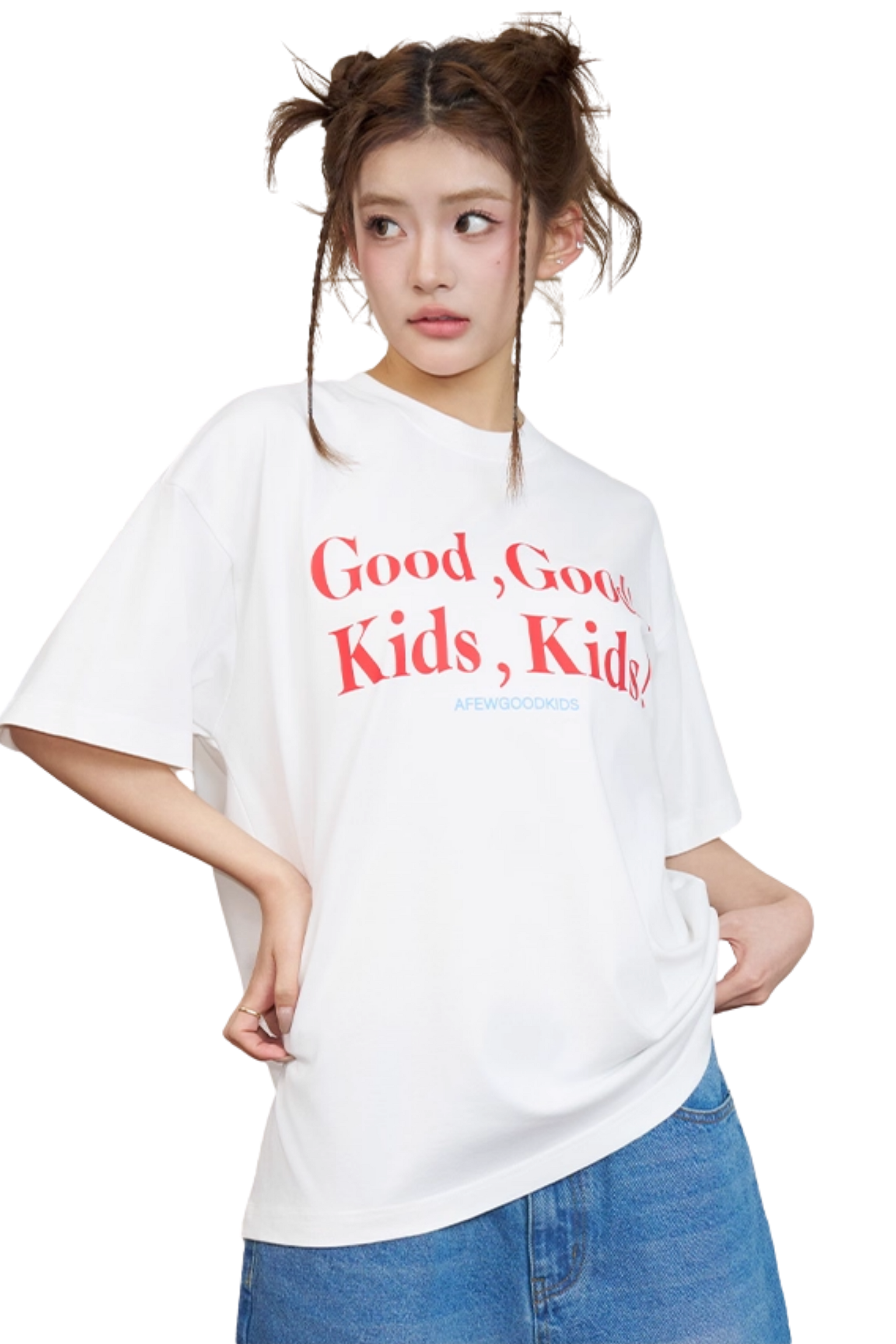 AFGK Good Kids Slogan MaSiWei Design Tee