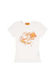 AFGK Colourful Rhinestone Floral Tee