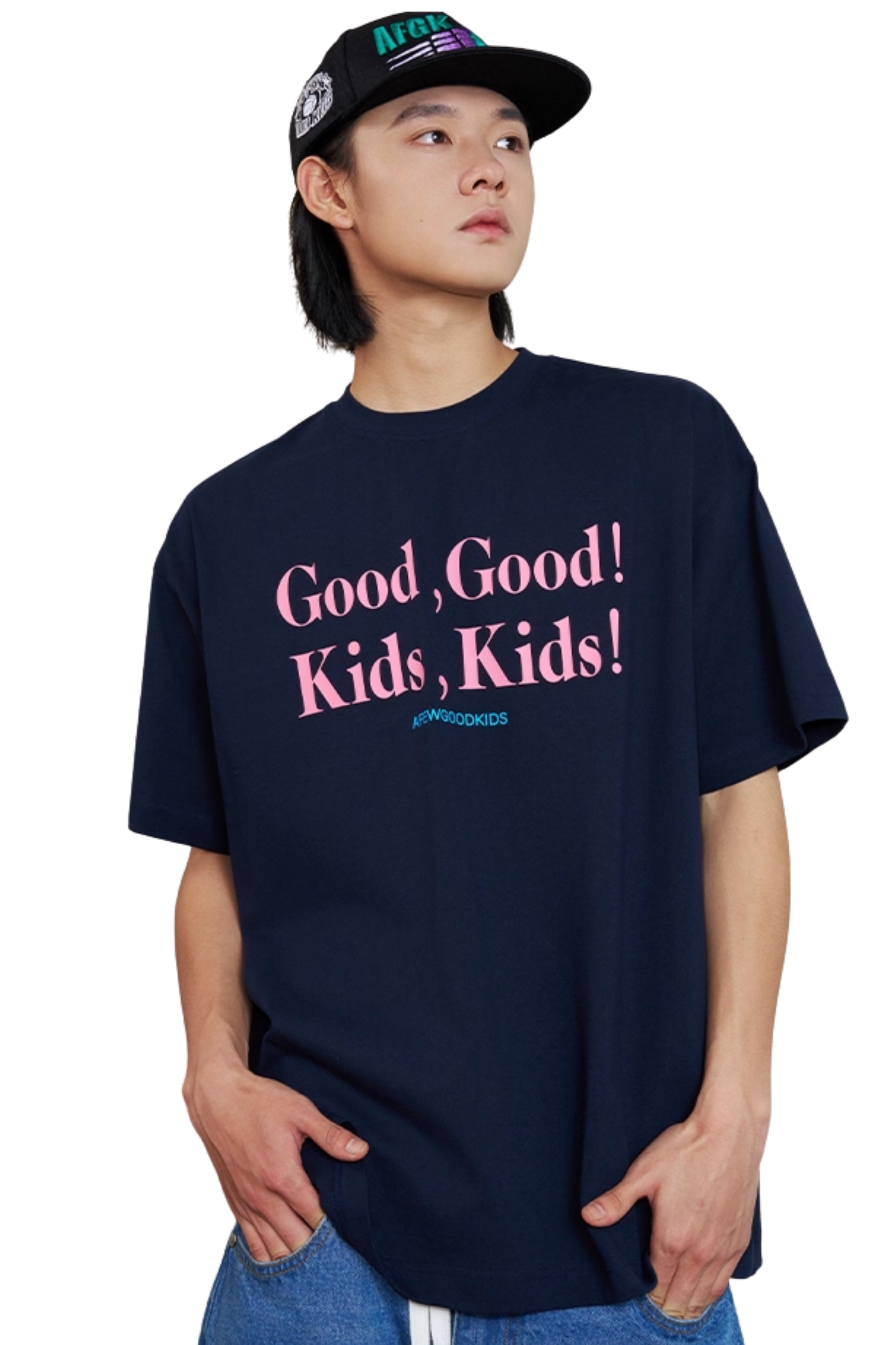 AFGK Good Kids Slogan MaSiWei Design Tee
