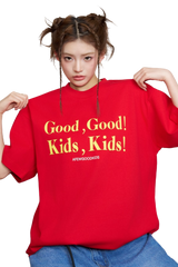 AFGK Good Kids Slogan MaSiWei Design Tee