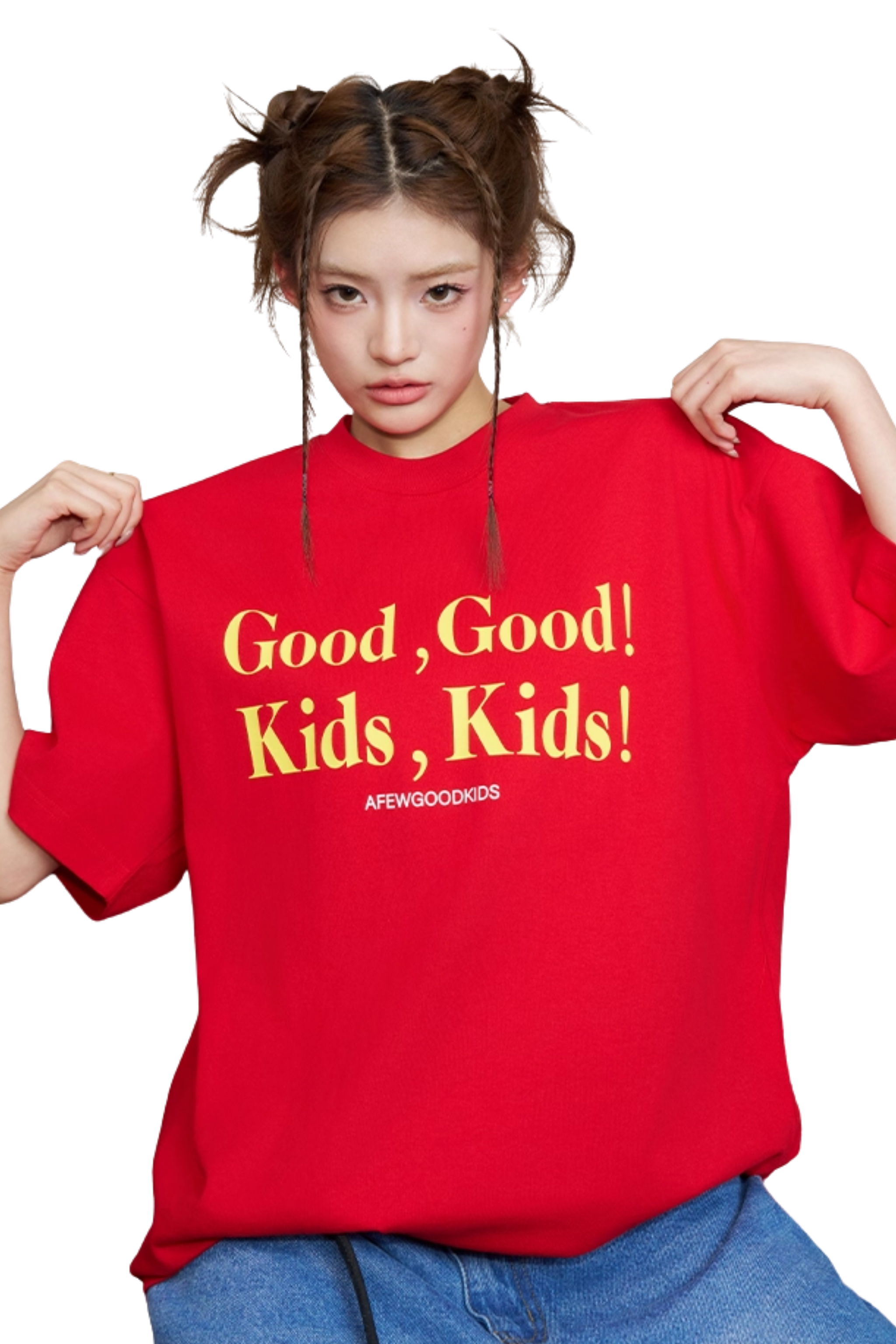 AFGK Good Kids Slogan MaSiWei Design Tee