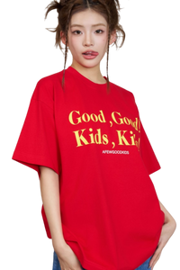 AFGK Good Kids Slogan MaSiWei Design Tee