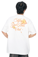 AFGK Colourful Rhinestone Floral Tee