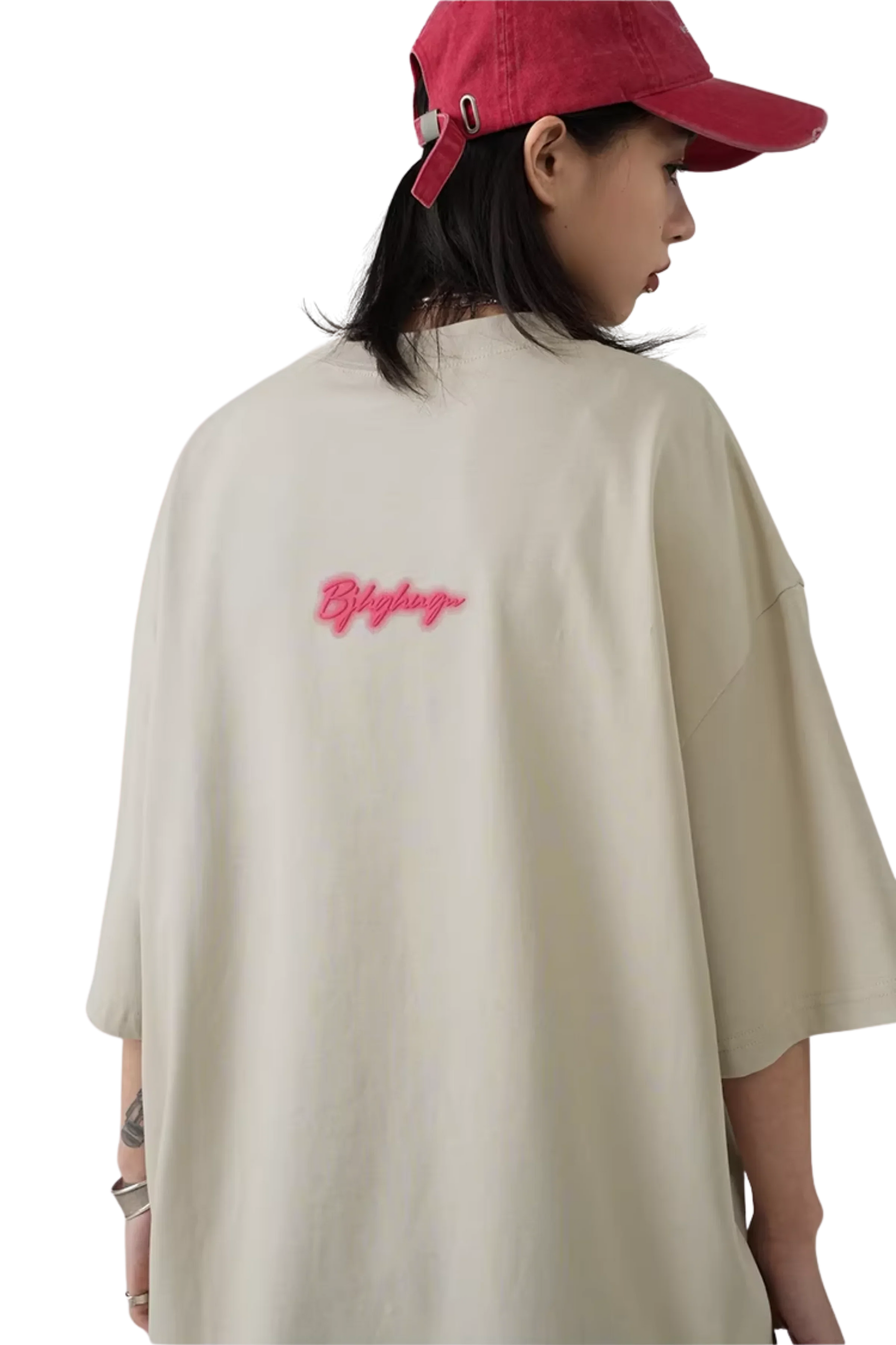 BJHG Pink Print Tee