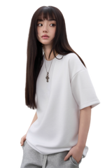 AFGK Letter A Embroidery Breathable Tee