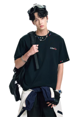 BJHG Embroidery Stitch Tee