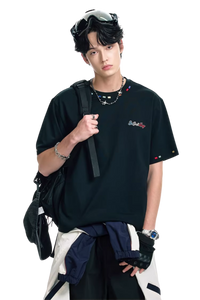 BJHG Embroidery Stitch Tee