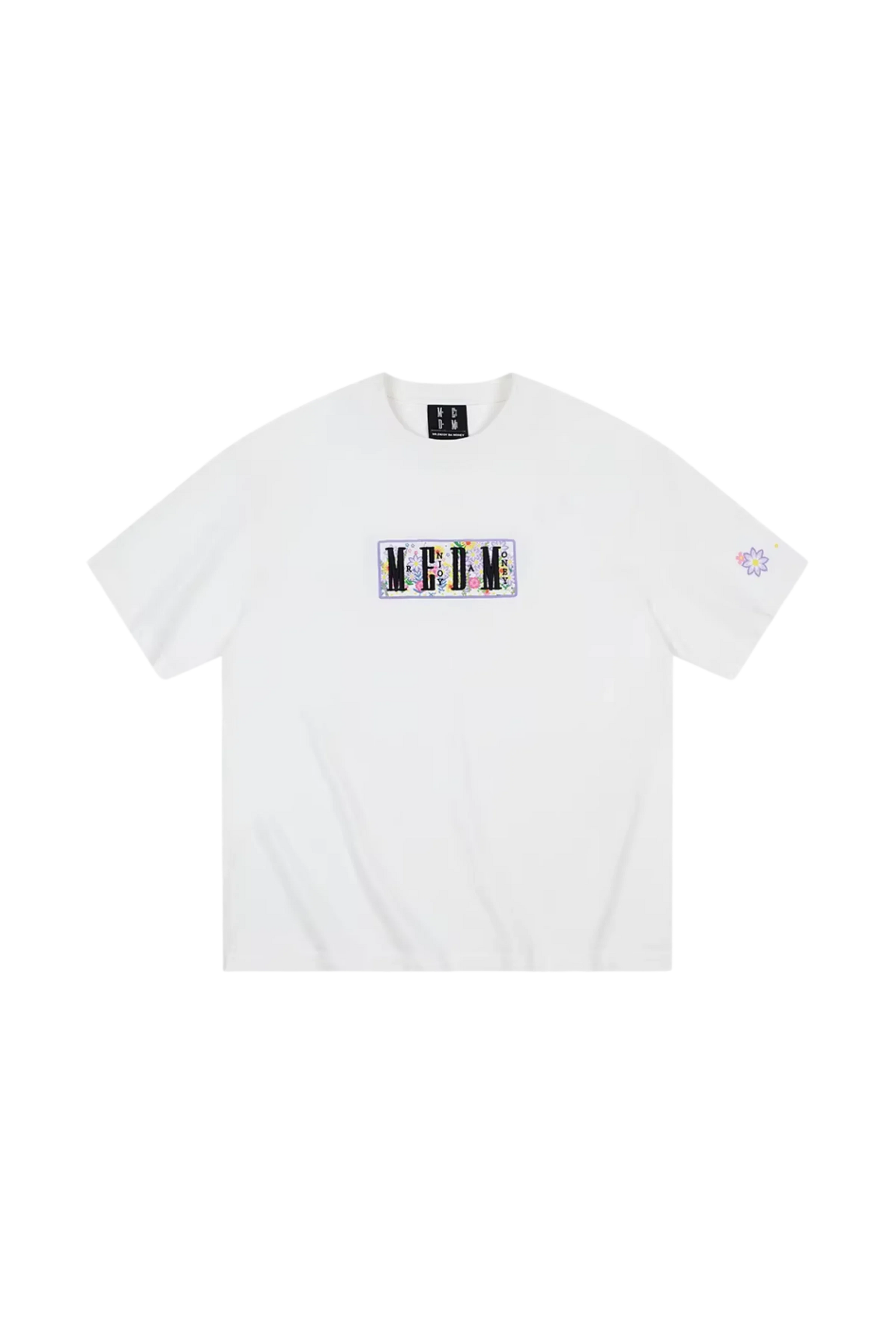MEDM SS25 Box Floral Logo 2.0 Tee