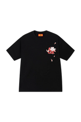 AFGK Colourful Rhinestone Floral Tee