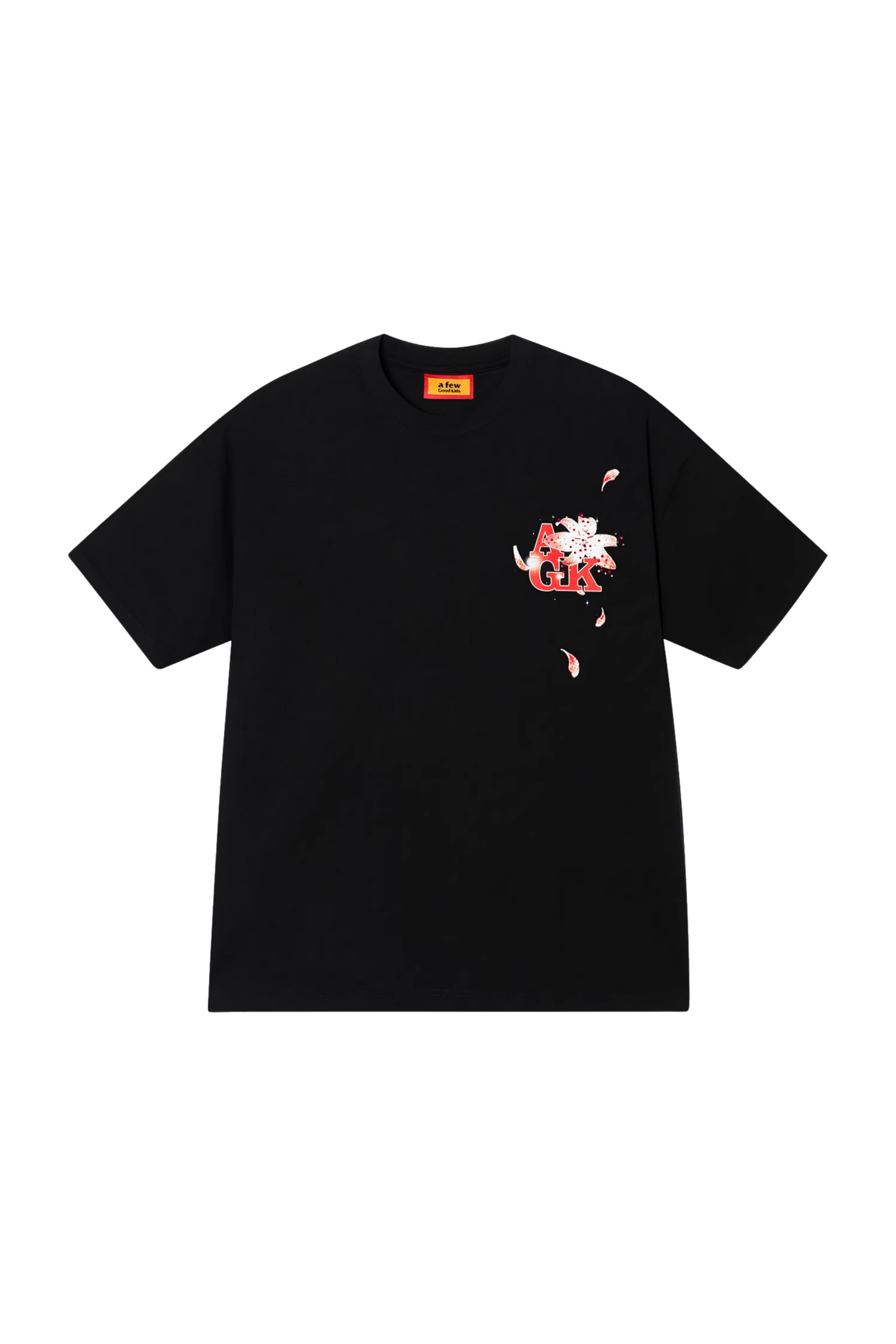AFGK Colourful Rhinestone Floral Tee