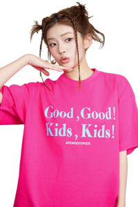 AFGK Good Kids Slogan MaSiWei Design Tee