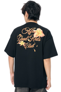 AFGK Colourful Rhinestone Floral Tee