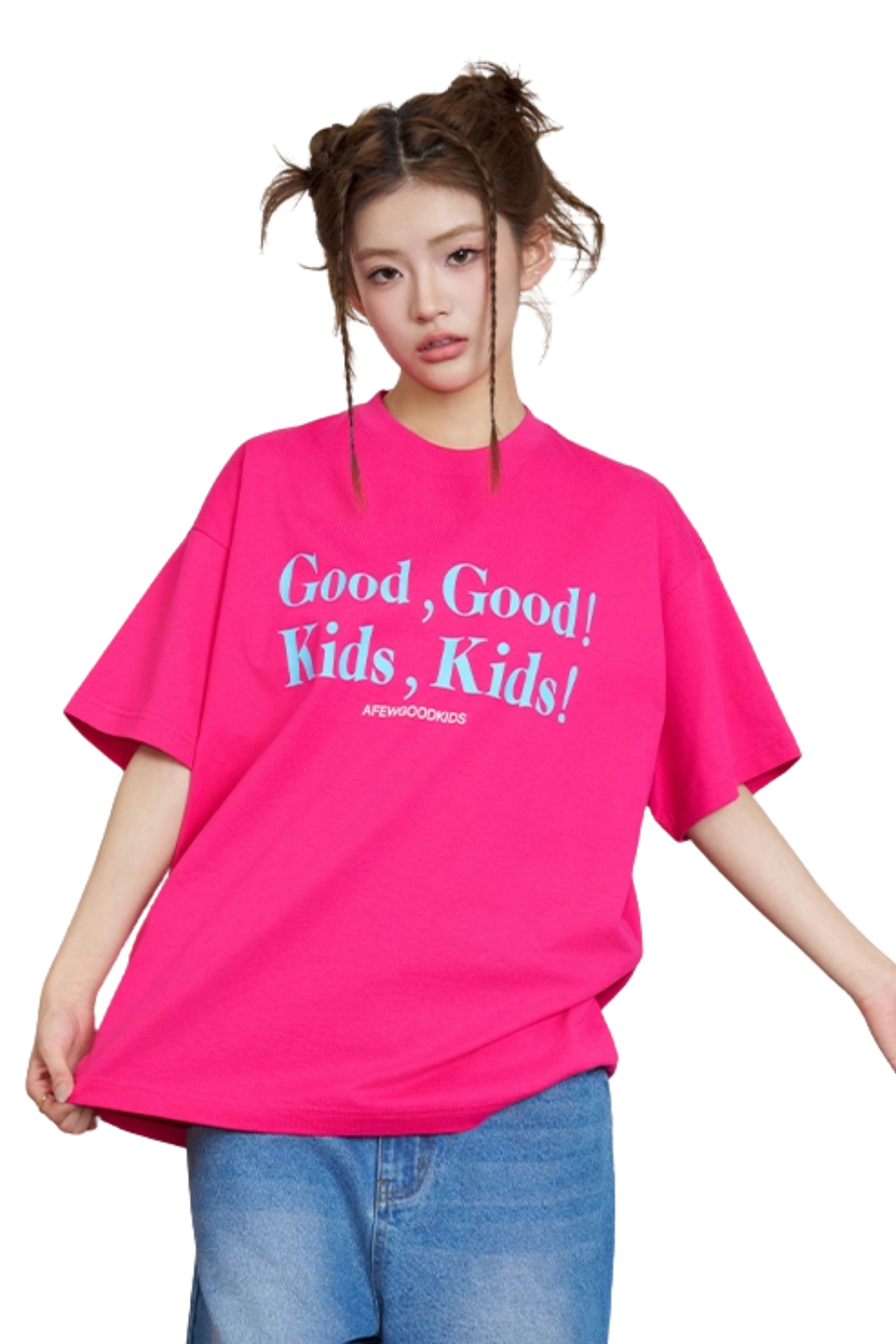 AFGK Good Kids Slogan MaSiWei Design Tee