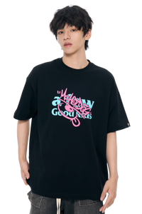 AFGK x MC Hotdog Spray Paint Graffiti Tee