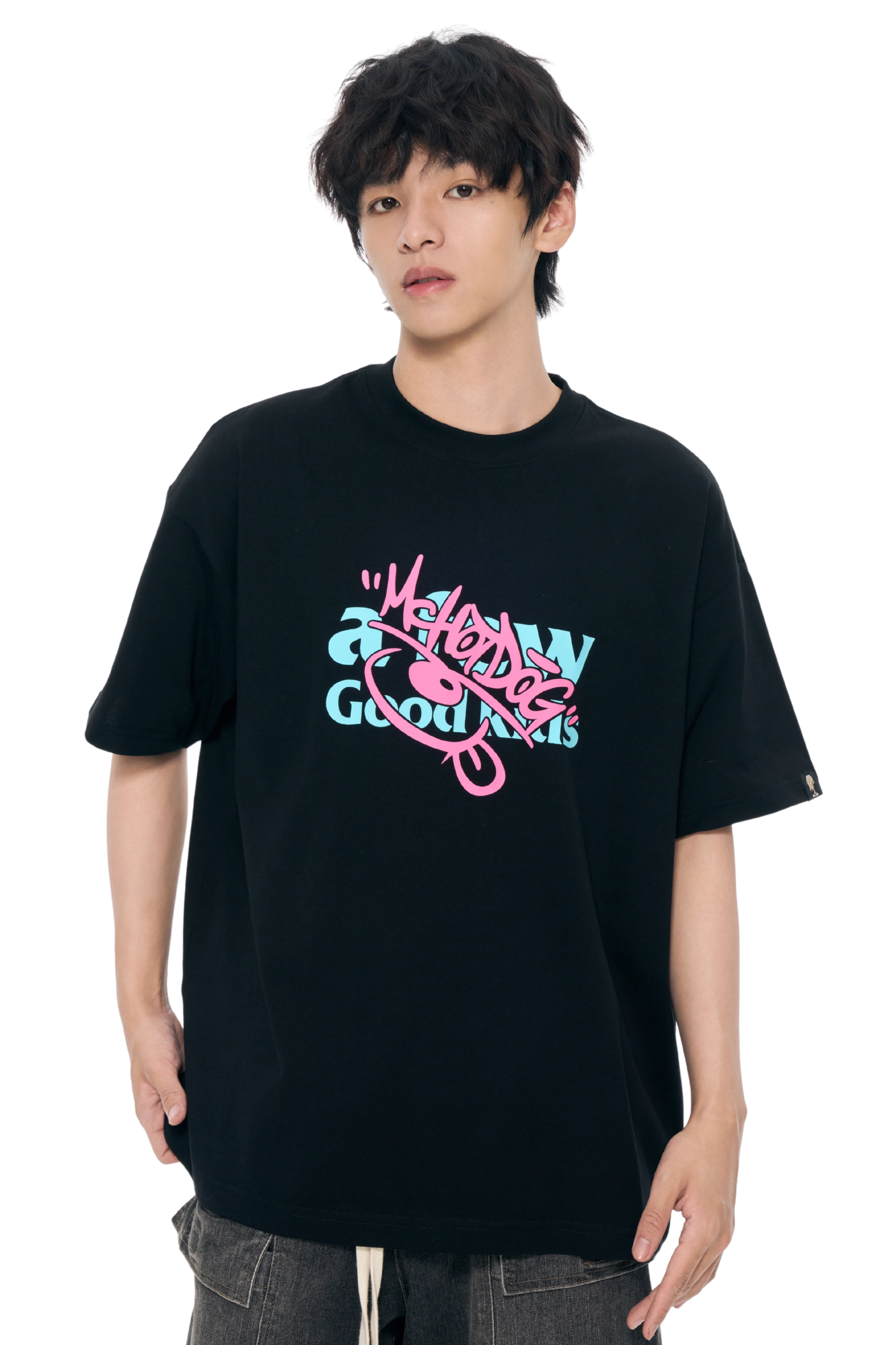 AFGK x MC Hotdog Spray Paint Graffiti Tee