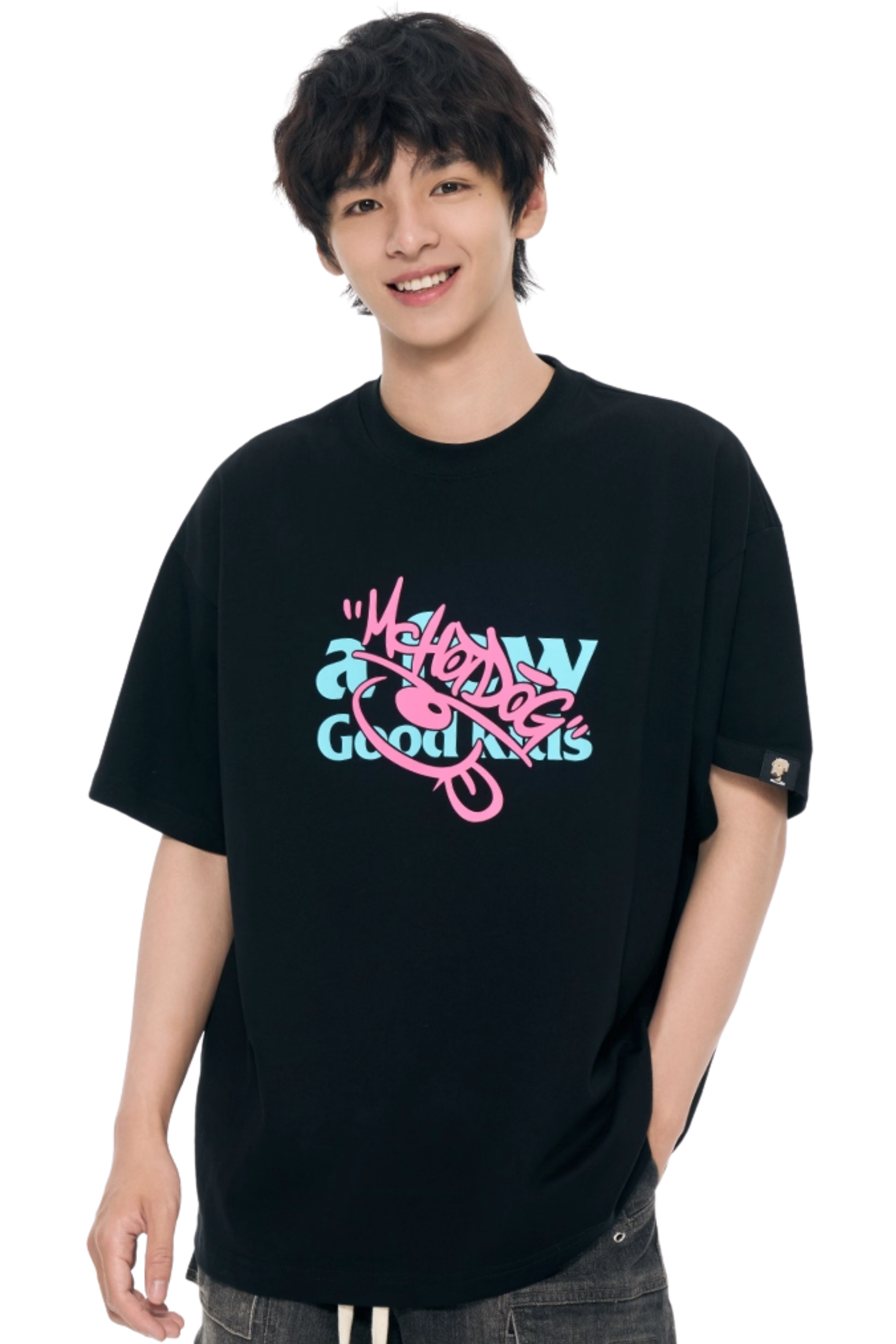 AFGK x MC Hotdog Spray Paint Graffiti Tee