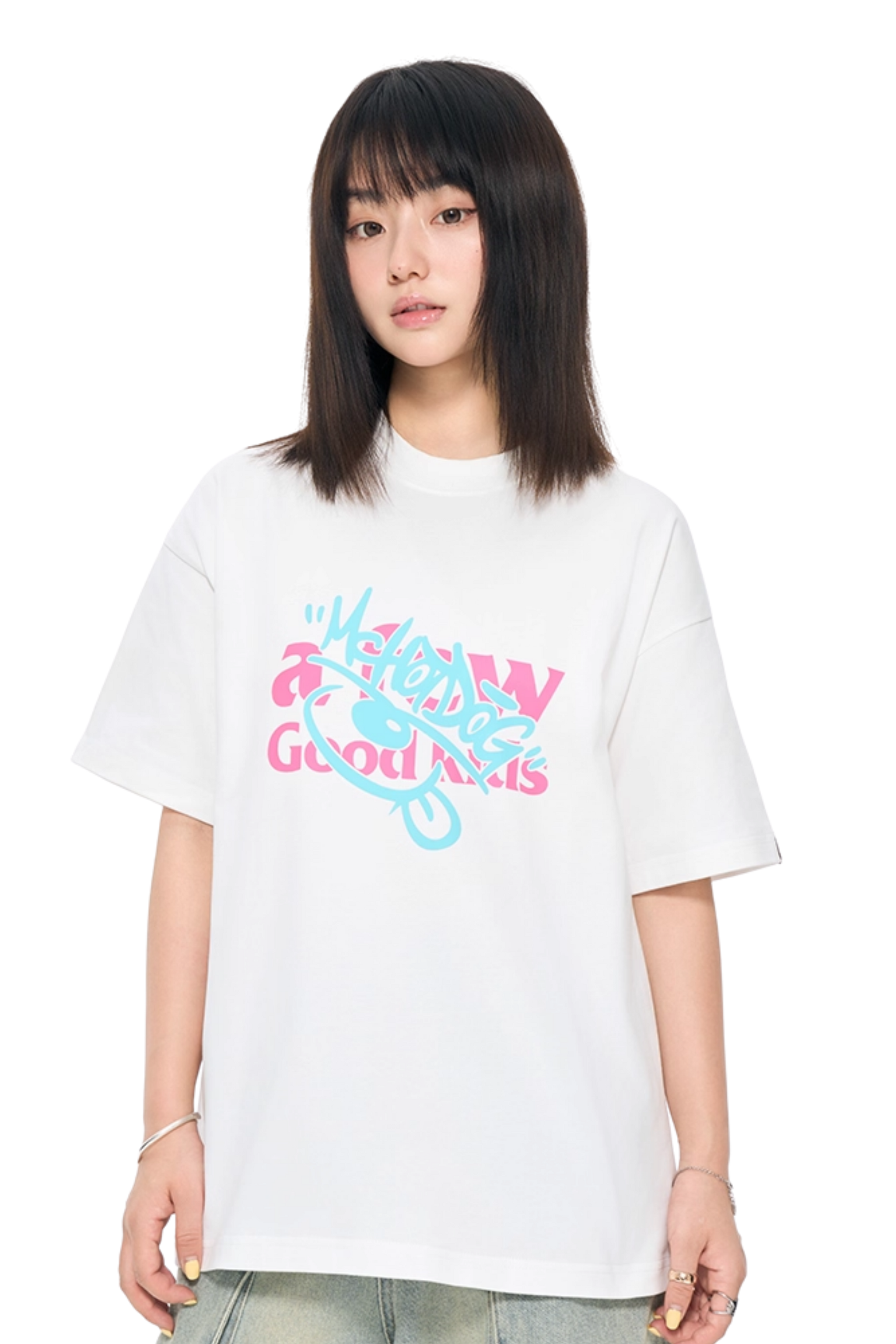AFGK x MC Hotdog Spray Paint Graffiti Tee
