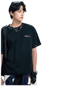 BJHG Embroidery Stitch Tee