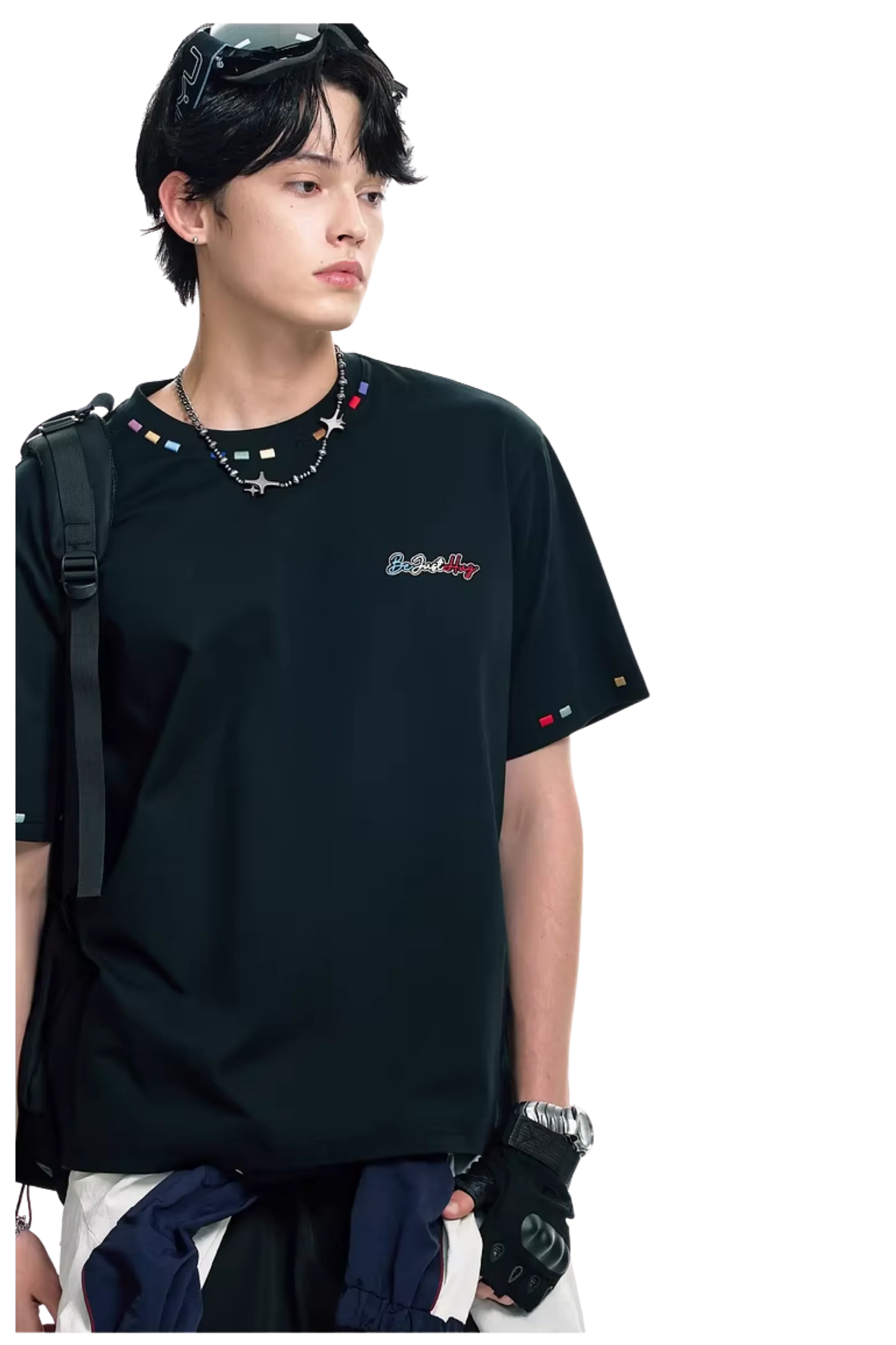 BJHG Embroidery Stitch Tee