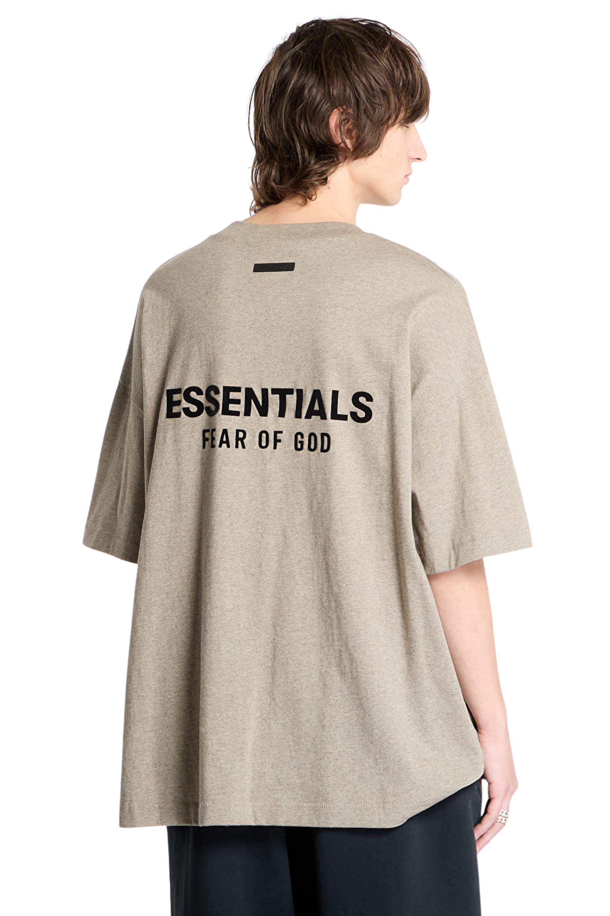 SS25 FOG Essentials Jersey Crewneck Tee HEATHER GREY
