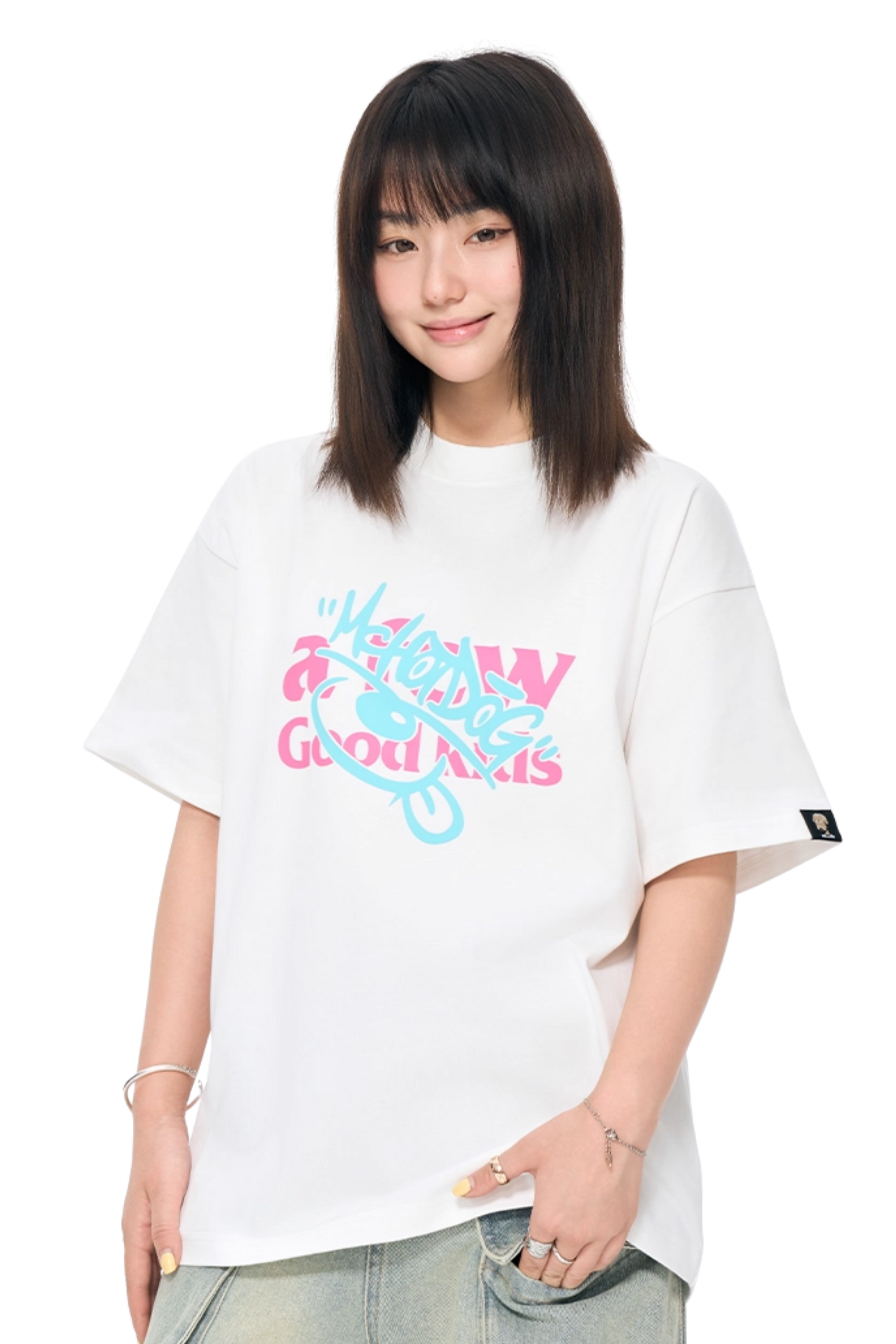 AFGK x MC Hotdog Spray Paint Graffiti Tee