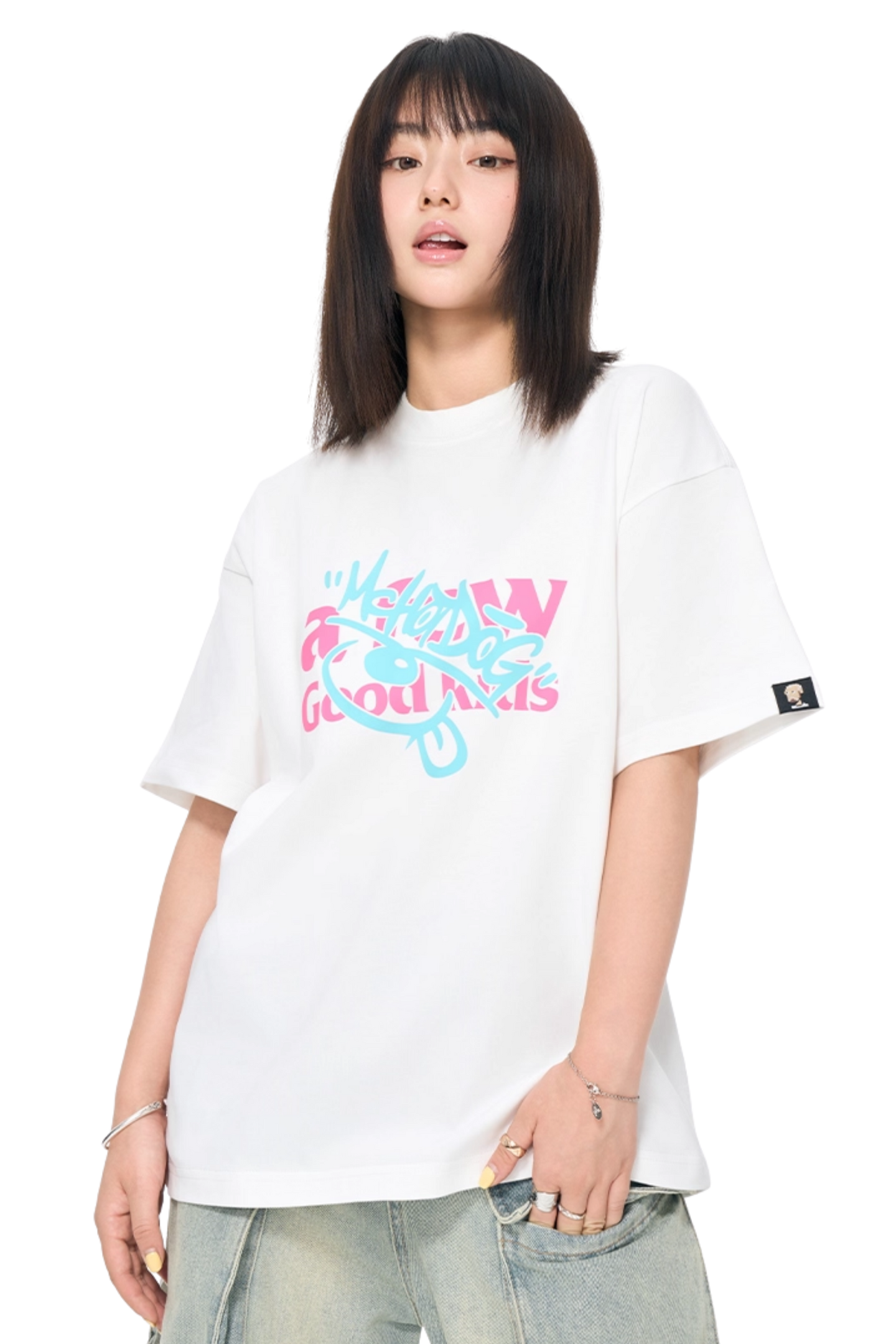 AFGK x MC Hotdog Spray Paint Graffiti Tee