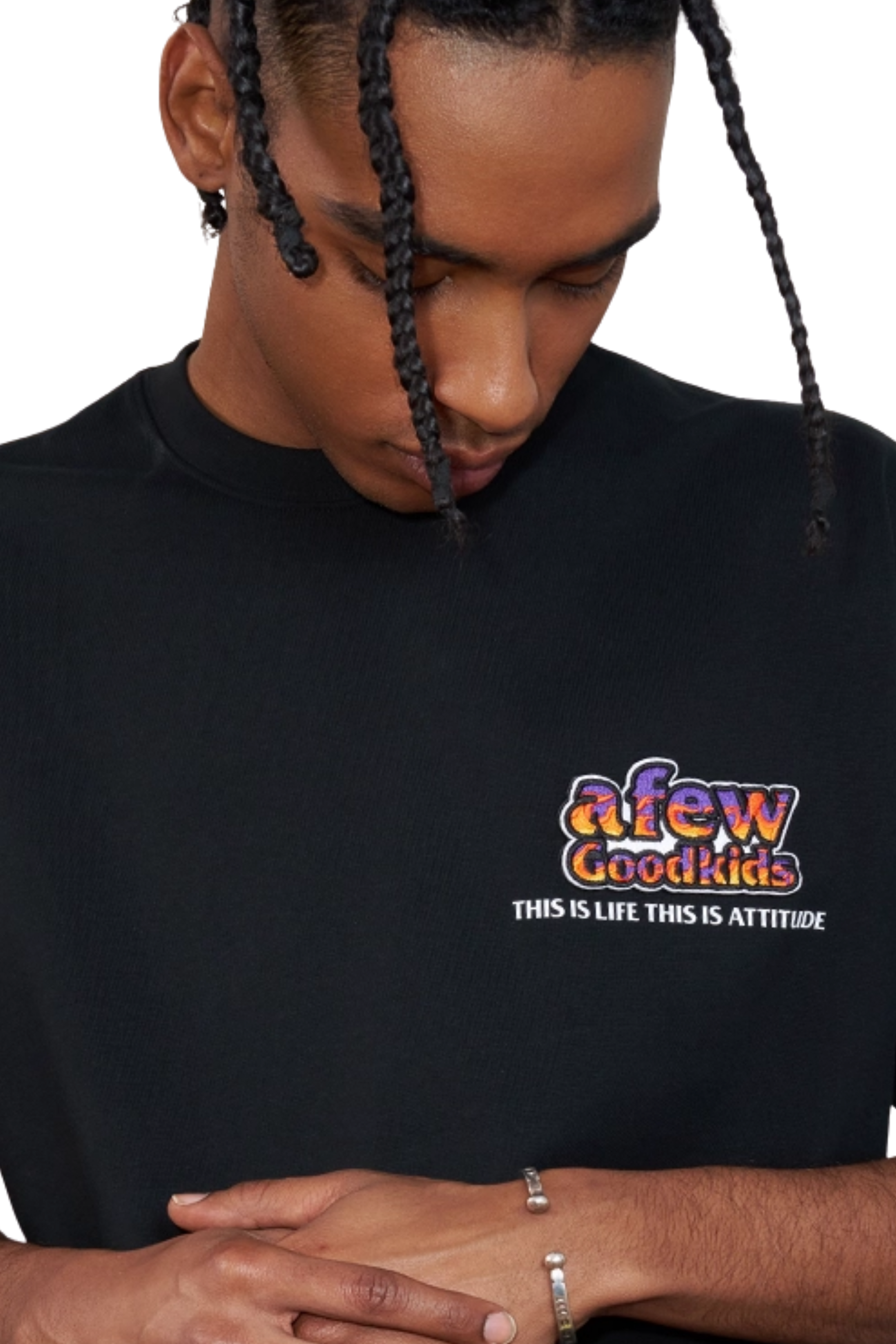 AFGK Urban Removable Velcro Logo Tee