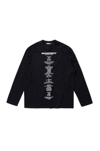 Masonprince Script  Long Sleeve Tee