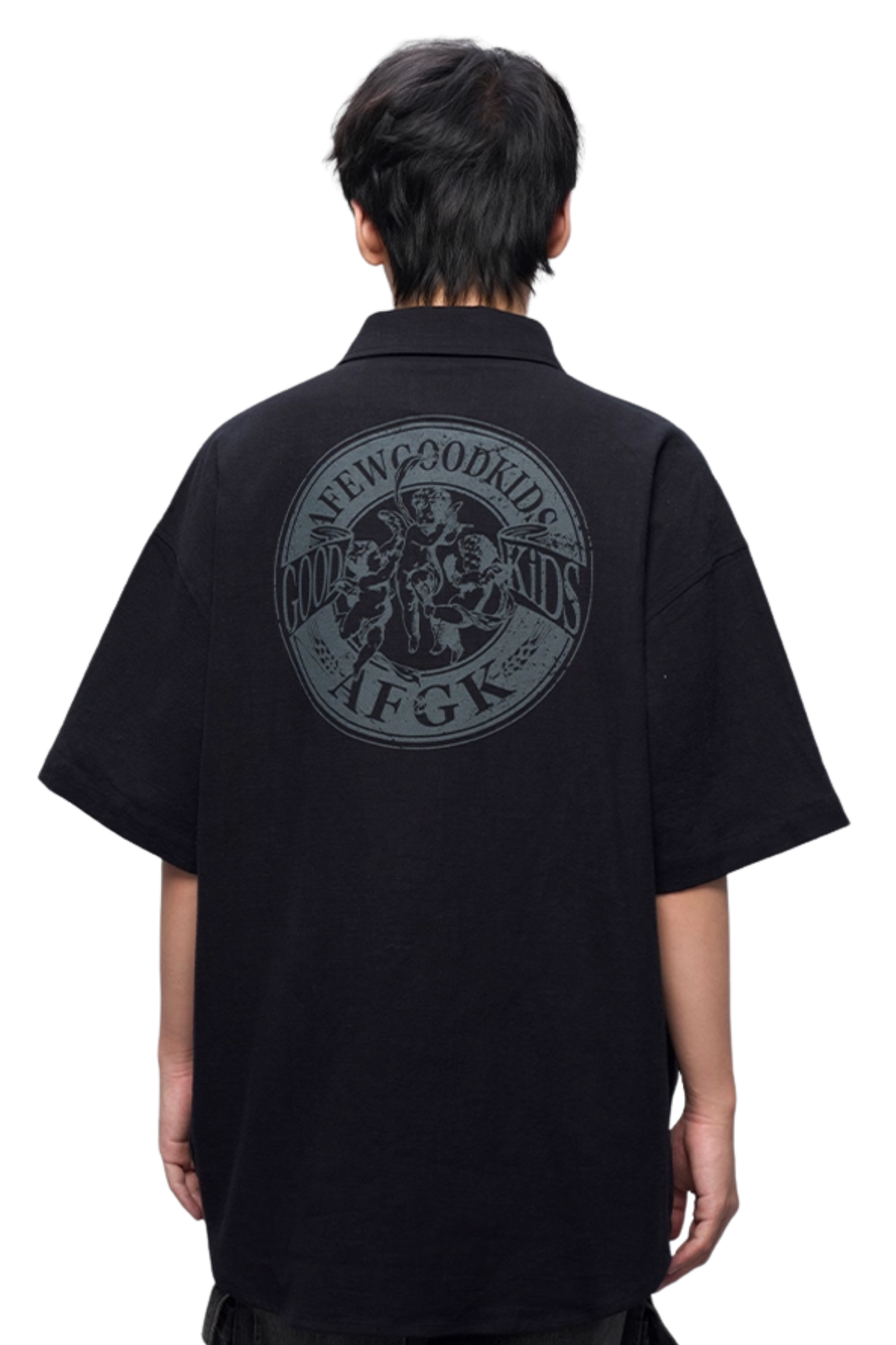 AFGK Old Money Style Short Sleeve Polo Shirt