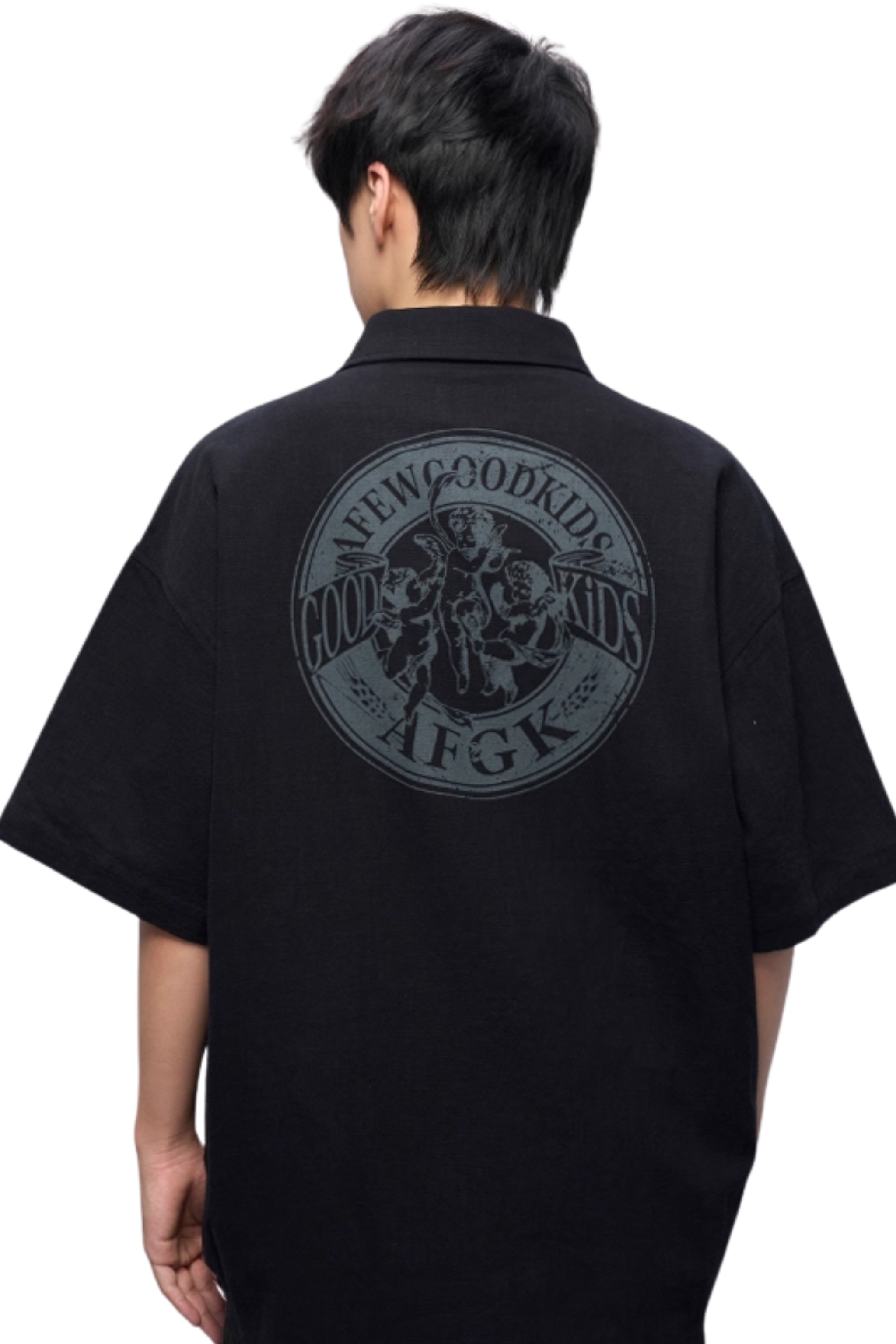 AFGK Old Money Style Short Sleeve Polo Shirt
