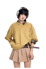 BJHG Embroidery Stitch Tee