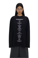 Masonprince Script  Long Sleeve Tee