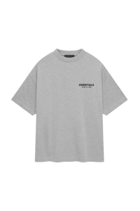 SS25 FOG Essentials Jersey Crewneck Tee LIGHT HEATHER GREY