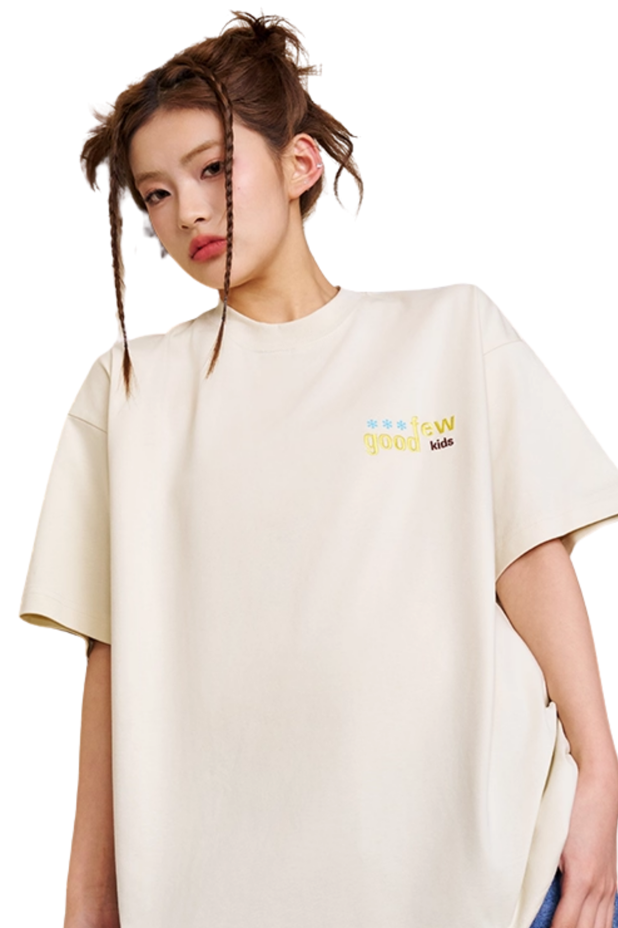 AFGK Sorona Material Basic Snowflake Tee
