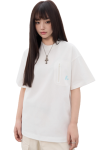 AFGK SS25 Zipper Pocket Tee