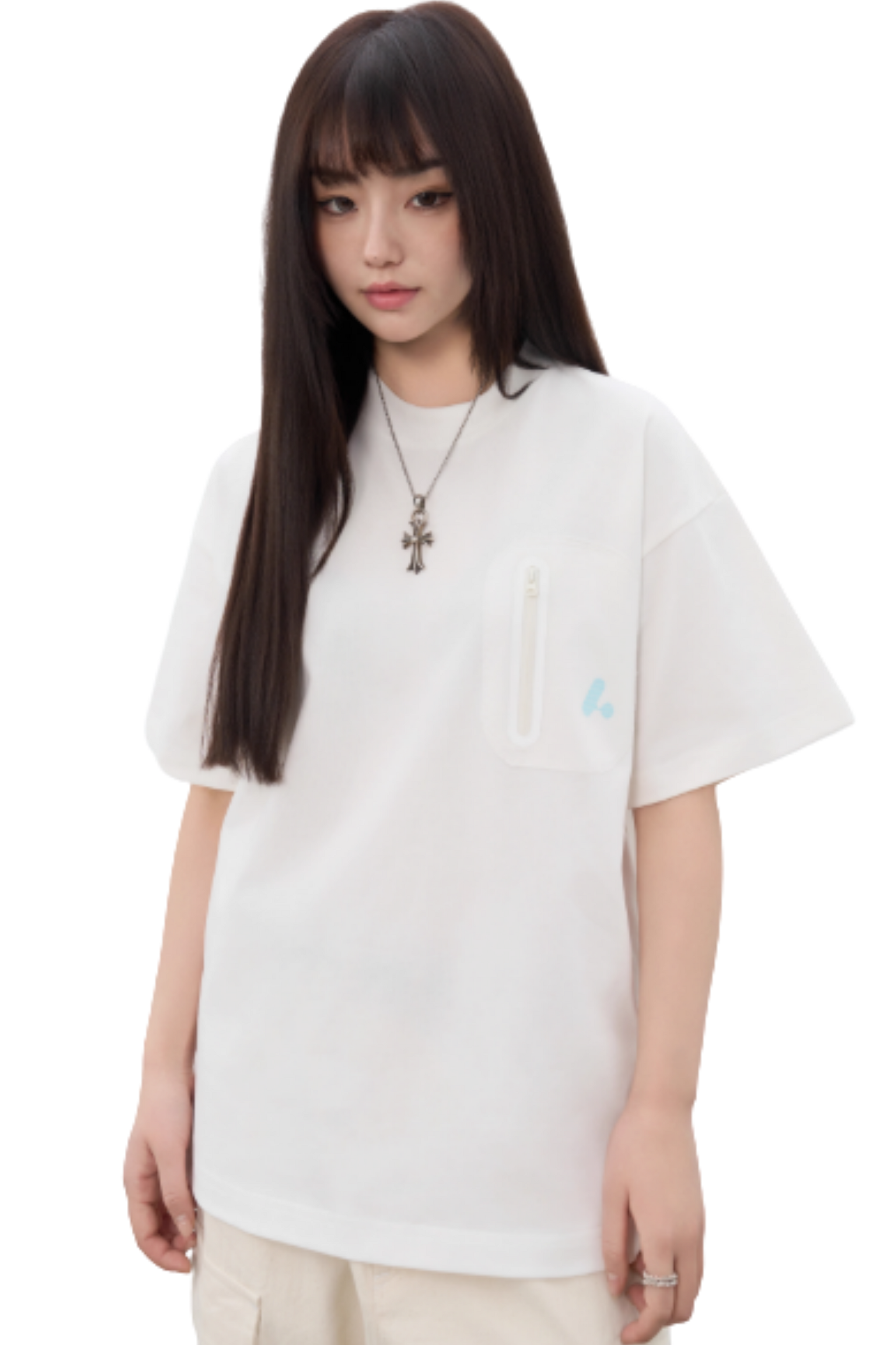 AFGK SS25 Zipper Pocket Tee